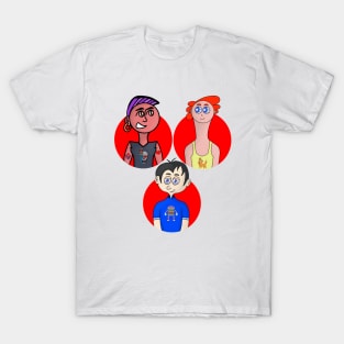 Three Stylish Boys T-Shirt